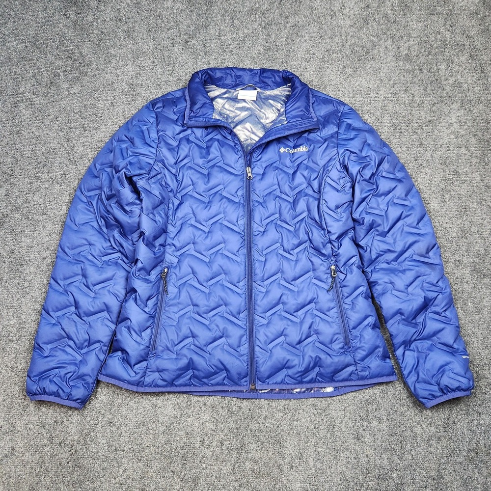 Columbia Blue Puffer Jacket